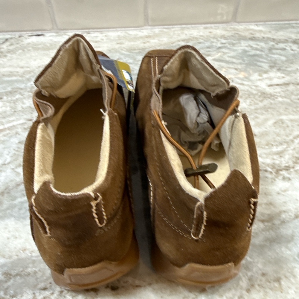New Tecnica Suede Chelsea Ankle Boots Brown Women’s Size 8 - Picture 2 of 3